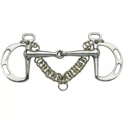 Kimblewick Bit With Jointed Mouth & Slotted Cheeks PONY • $71.84