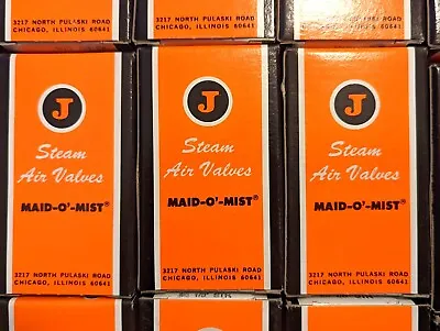 MAID-O'-MIST Jacobus Straight Steam Radiator Valve Vent #5 1/8  STR • $18