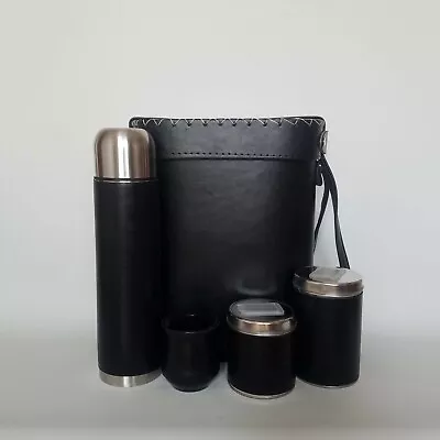 Brand New Kit Yerba Mate Set: Containers Gourd(Cup) Bombilla(Straw) Thermos Bag • $69.90