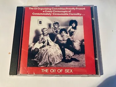 Various Artists . The Oi! Of Sex . .Captain Oi Records CD Album  VG Plus • £9.95