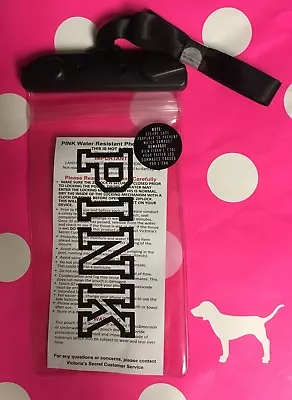 Victoria's Secret Pink Water Resistant Lanyard Phone Case Pouch Bag  Pool U Pick • $11.75