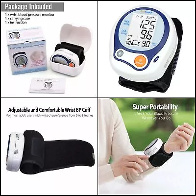 MEJOR Medidor Presion Arterial Monitor Para Medir Tensiometro De Brazo Digital • $28.40