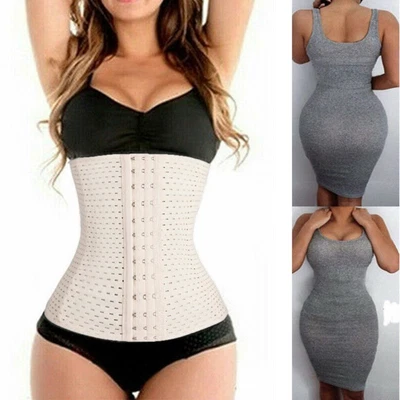 £5.99 • Buy Body Shaper Waist Training Trainer Cincher Underbust Boned Slim Corset Shapewear