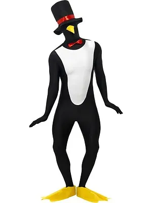 Mens Second Skin Penguin Costume XL • £33.54