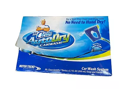 NEW Open Box Mr Clean AutoDry Carwash System Car Detail Kit Soap Filter Sprayer • $38