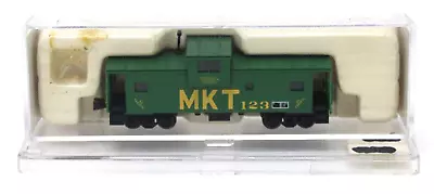 Atlas 30341 N Scale MKT Wide Vision Caboose 123 Green Boxed 1996 • $14.99