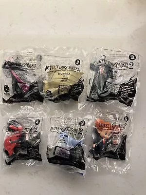 2015 McDonalds Hotel Transylvania 2 Complete Set Of 6 Sealed Happy Meal Toys • $50