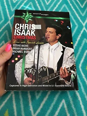 New CHRIS ISAAK CHRISTMAS DVD Sealed Stevie Nicks Michael Buble Holiday • $43.99