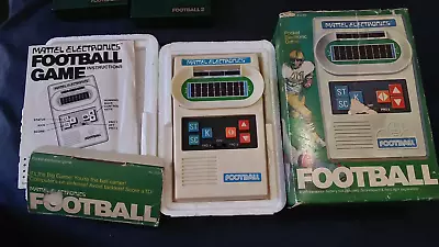 1977 Mattel Football / Football 2 / Baseball / Hockey / Basketball & More • $145.80