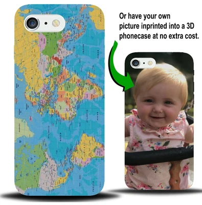 World Map Atlas Phone Case Cover Phonecase Globe Earth Explorer Novelty Fun X57 • £13.95