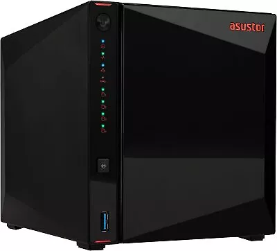 Asustor AS5404T Nimbustor 4 Gen2  4 Bay NASQuad-Core 2.0GHz CPU (Diskless) • $529