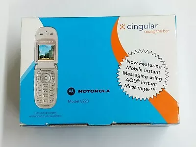 Motorola Moto Flip V220 (Collectible Rare) Cingular Wireless • $29.99