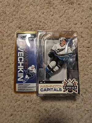 Alex Ovechkin McFarlane NHL Series 13 Washington Capitals White Jersey • $34.99