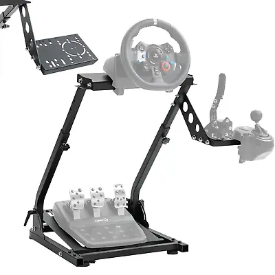 Marada Racing Wheel Stand Foldable Fit Logitech G923 G920 G29 Thrustmaster T300 • $89.99