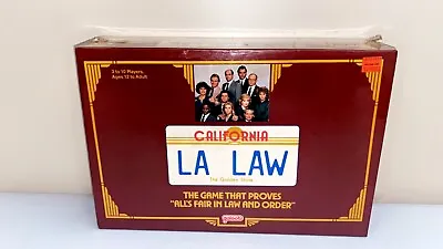 Vintage 1988 LA Law Board Game Galoob Toys Hersch Fox TV Show - FACTORY SEALED • $18