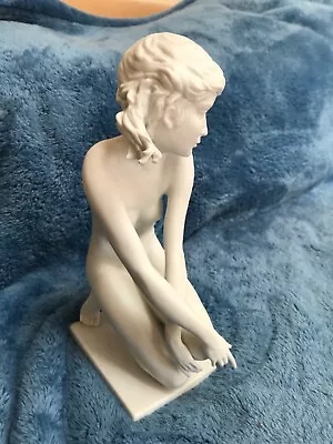 VINTAGE KAISER BISQUE FEMALE NUDE FIGURE-SIGNED W. GAWANTKA Perfect • $120