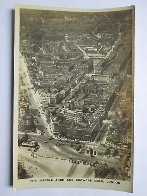 Marble Arch & Edgware Road London From The Air Real Photo Postcard K31 • £3.99