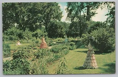 Bardstown Kentucky~Flower Garden My Old Kentucky Home~Vintage Postcard • $3.50
