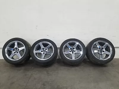 2003 03 04 Ford Mustang Cobra SVT OEM 17  Wheel  / Tire Set #7759 O5 • $1999.99