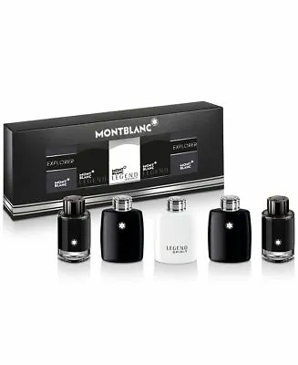 Mont Blanc Travel Mini Fragrance Set For Men 5 X 4.5 ML *Brand New* • $51.51