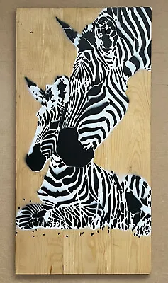 ZEBRAS Signed Emo Limited Edition 1/3 & Free Banksy Martin Whatson Gift Mint ** • £2250