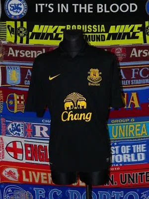 4/5 Everton Adults XL/XXL 2012 Away Football Shirt Jersey Trikot Soccer • £35.99