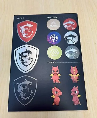 MSI Motherboard Decal Stickers • $9.99