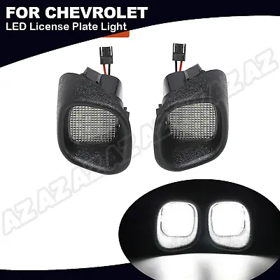 2PCS For Chevy S10 GMC Sonoma Blazer Jimmy SMD LED License Plate Light Tag Lamp • $14.93