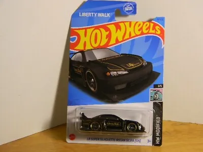 2023 Hot Wheels 17/250  LB SUPER SILHOUETTE NISSAN SILVIA  1/5 'HW Modified' 'A' • $3.36