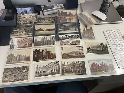 GREAT COLLECTION OF 19 X VINTAGE POSTCARDS FROM HAMPTON COURT PALACE. LOOK! • £6