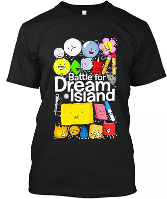 NWT Battle For Dream Island Cartoon TV Show Graphic Vintage Logo T-Shirt S-4XL • $17.99