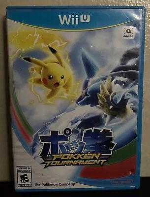 Pokemon Pokken Tournament (Nintendo Wii U 2016) Pre-Owned Manual Included • $6