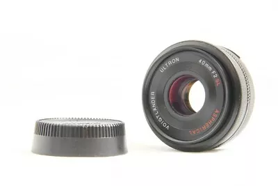 Excellent++ VOIGTLANDER ULTRON 40mm F2 SL Ii Lens For Nikon F N/AI-S #3897 • $557