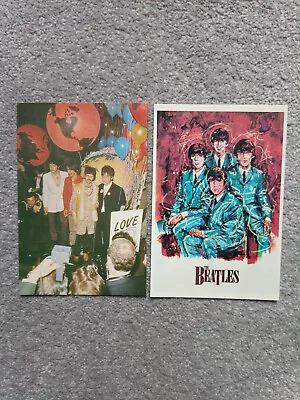 Beatles - 2 Unused 1980s Postcards - A Bigger Splash Manchester • £5.95