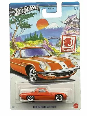 Hot Wheels 2024 HW J-Imports 1/5 Orange 1968 Mazda Cosmo Sport • $6.95