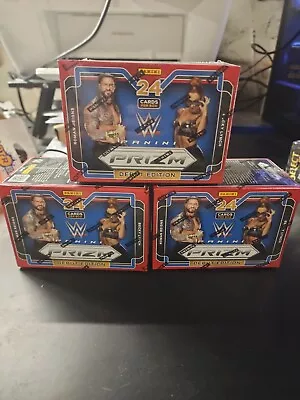 LOT OF 3 - 2022 PANINI PRIZM WWE DEBUT BLASTER BOX - Lot Of 3 - IN HAND • $118.58