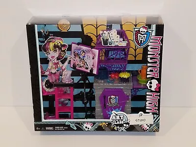 Monster High Art Class Studio Playset 2013 Mattel SEALED New In Box NIB School • $39.85