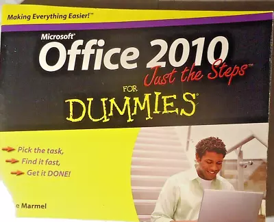 Office 2010 For Dummies TPB Elaine Marmel Pick The Task Find It Fast Get Done! • $6.99