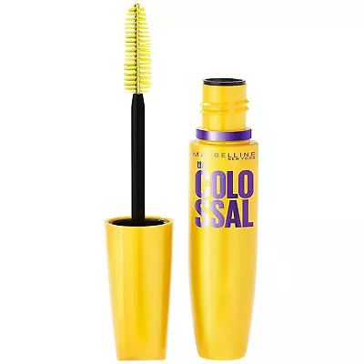 Maybelline THE COLOSSAL MASCARA ~ Big Volume ~ Color Glam BLACK ~ NEW In Package • $8.99