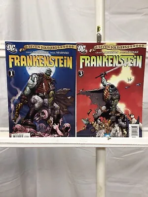 Seven Soldiers Frankenstein #1 & #3 1st App Of Frankenstein Lady Frankenstein • $16.19