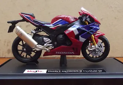 1:18 Honda Fireblade Hrc Sp Cbr1000rr Superb Model! Superb Detail Great Gift • £17.99