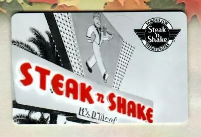 STEAK 'N SHAKE Classic Marquee Sign 2010 Gift Card ( $0 )  • $2.50