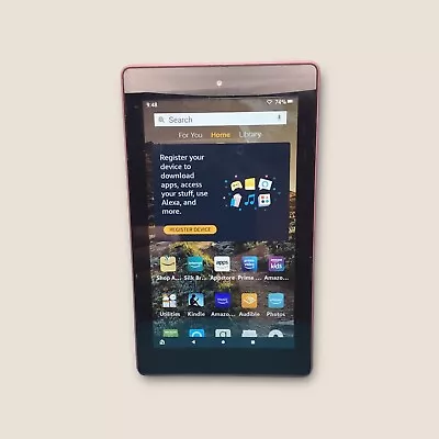 Amazon Kindle Fire 7 Tablet 9th Generation With Alexa 7in 16 Gb Pink M8S26G • $22