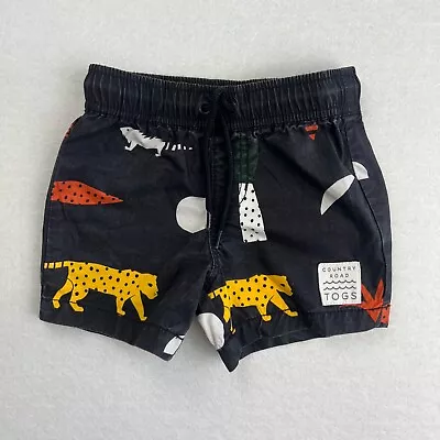 Country Road Baby Boys Boardies Swim Shorts Size 0 (6-12 Months) • $5.95