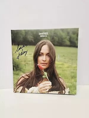 Autographed Kacey Musgraves Deeper Well  Spilled Milk Vinyl Record Hand Signed • $249.99