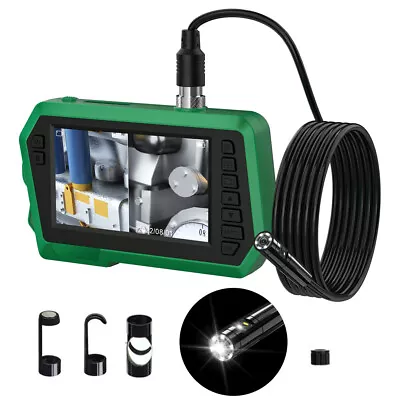 Pipe Inspection Camera HD 1080P Video Endoscope Sewer Drain Cleaner Suit USB 5M • $68.39