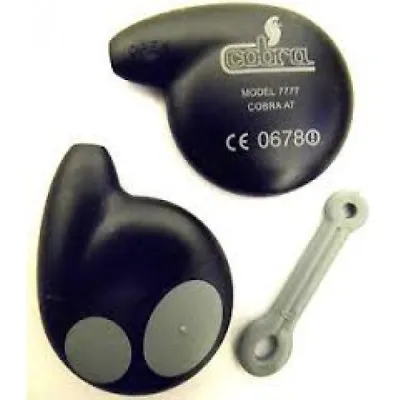 $25.31 • Buy Replacement Cobra 7777 Car Alarm New Style Remote Fob Key Case Shell New
