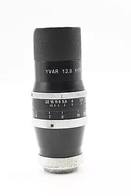 Kern 75mm F2.8 Yvar C-Mount Lens #857 • $90.56