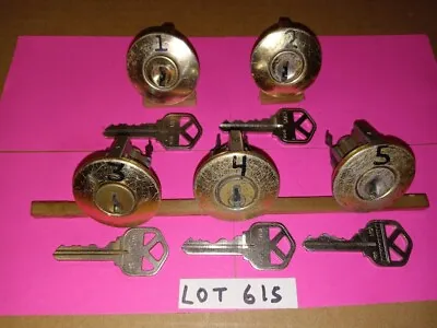 Lot #615...5 Pcs Kwikset Progressive Lock Set...pickers Students  Locksmith • $32