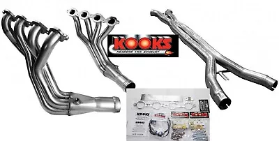 Kooks 2  Headers  O/R X-pipe Kit  06-13 Corvette C6 Z06 7.0 LS7  09-13 ZR1 LS9 • $2722.35